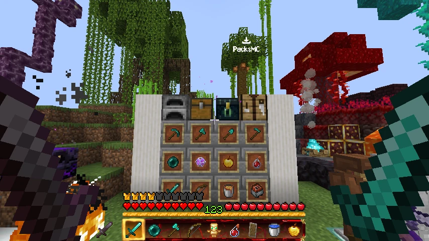 Better Hotbar - Golden Ruby: showcase 5 of 5