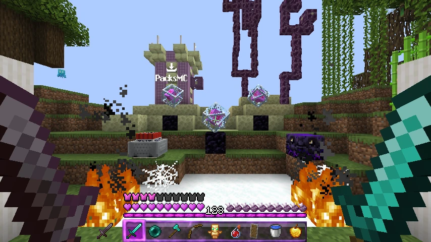 Better Hotbar - Purple: showcase 4 of 5