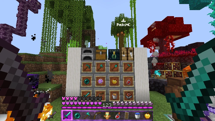 Better Hotbar - Purple: showcase 5 of 5